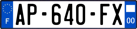 AP-640-FX