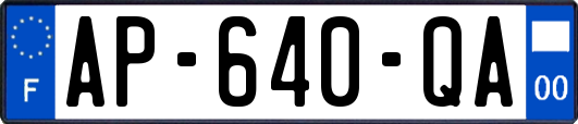 AP-640-QA