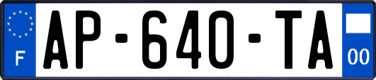 AP-640-TA