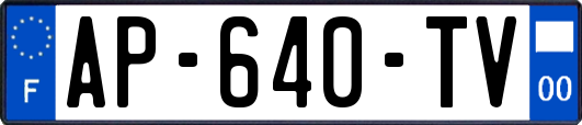 AP-640-TV