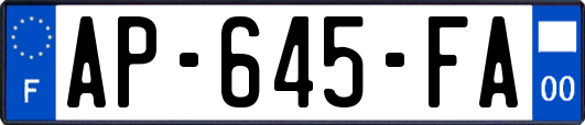AP-645-FA