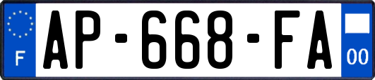 AP-668-FA