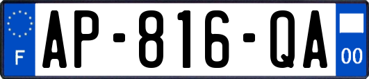 AP-816-QA