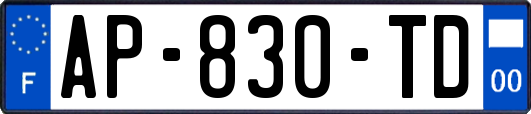 AP-830-TD