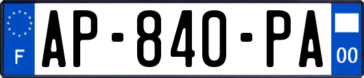AP-840-PA