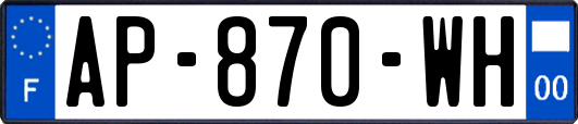AP-870-WH