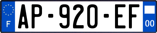 AP-920-EF