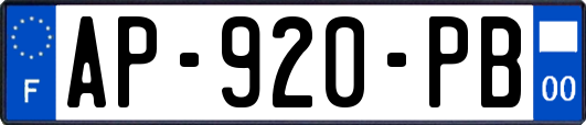 AP-920-PB