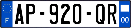 AP-920-QR