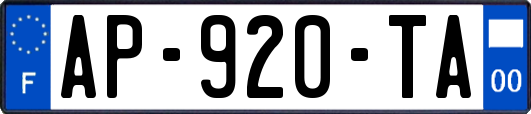 AP-920-TA