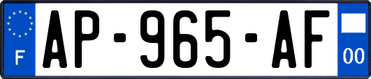 AP-965-AF