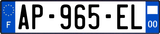AP-965-EL