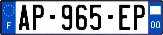 AP-965-EP