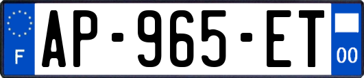 AP-965-ET