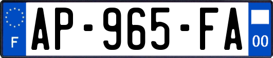 AP-965-FA