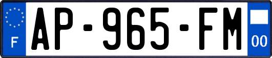 AP-965-FM