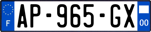 AP-965-GX