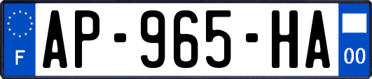 AP-965-HA