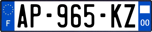 AP-965-KZ