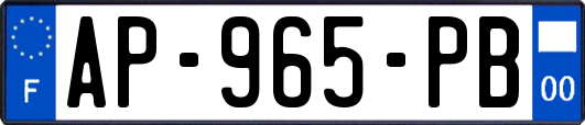 AP-965-PB