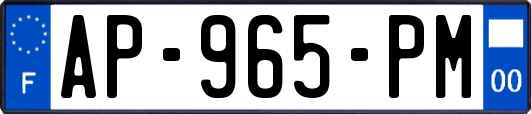 AP-965-PM