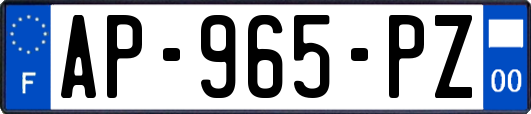 AP-965-PZ