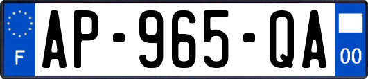 AP-965-QA