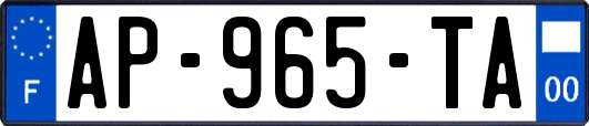 AP-965-TA