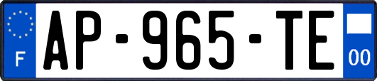 AP-965-TE