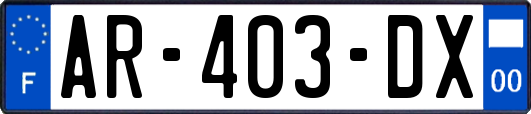 AR-403-DX