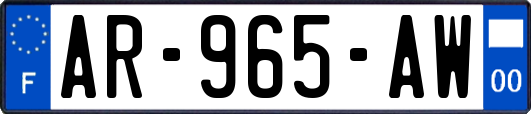 AR-965-AW
