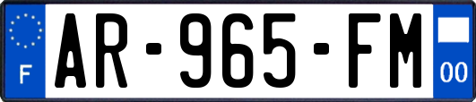 AR-965-FM