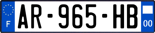 AR-965-HB