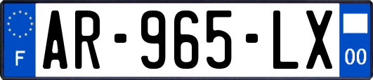 AR-965-LX