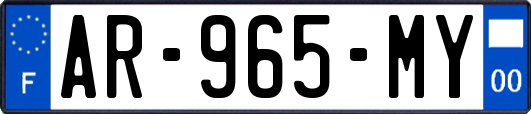 AR-965-MY