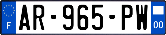 AR-965-PW