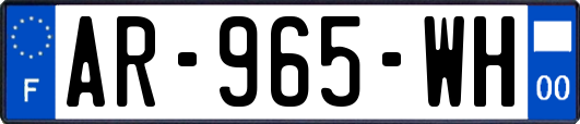 AR-965-WH