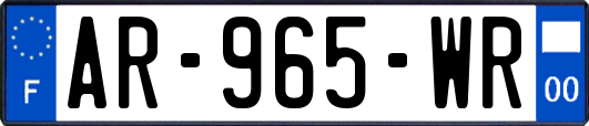 AR-965-WR