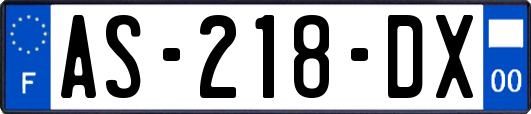 AS-218-DX