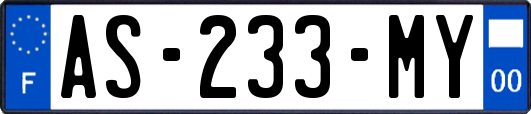 AS-233-MY