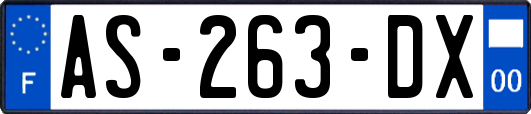 AS-263-DX