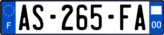 AS-265-FA