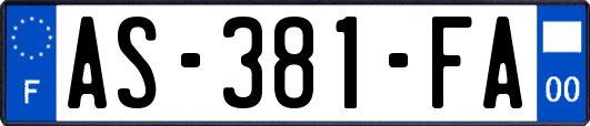AS-381-FA