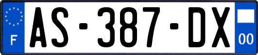 AS-387-DX