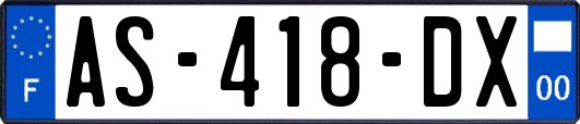 AS-418-DX
