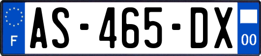 AS-465-DX