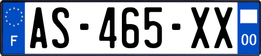 AS-465-XX