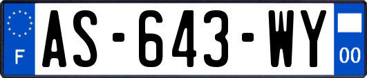 AS-643-WY