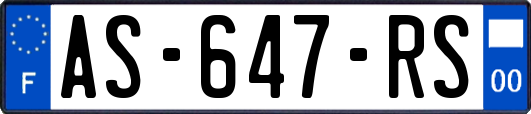 AS-647-RS