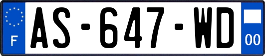 AS-647-WD